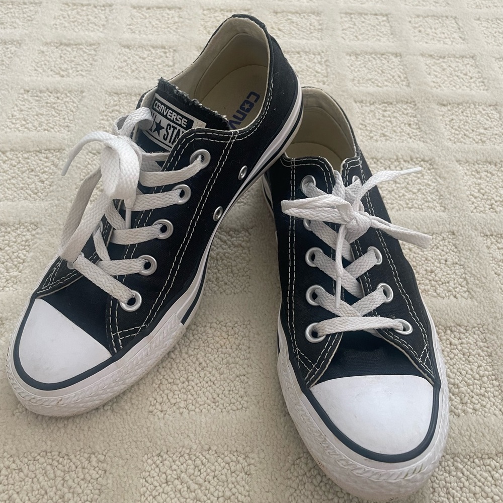 Black All Star Converse size M 3.5 / W 5.5